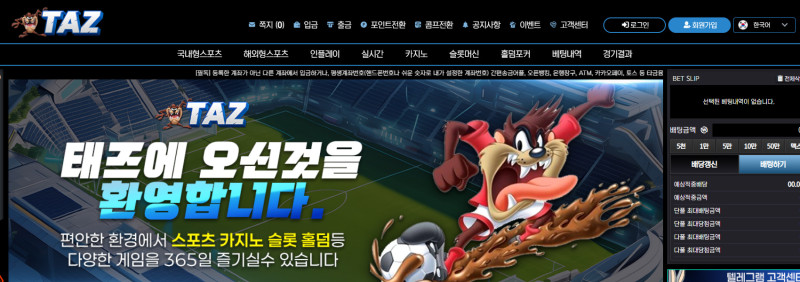 태즈.com taz